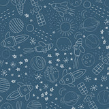 Papel de Parede Cosmos color Noite 2,80 x 0,45 m
