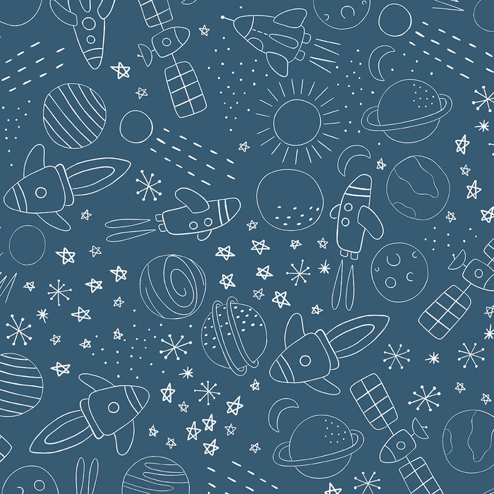 Papel de Parede Cosmos color Noite 2,80 x 0,45 m