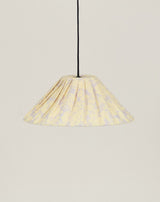 Lustre AVA peonias amarelo 50 X 21 cm