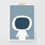 Pôster Decorativo Quero ser um Astronauta!