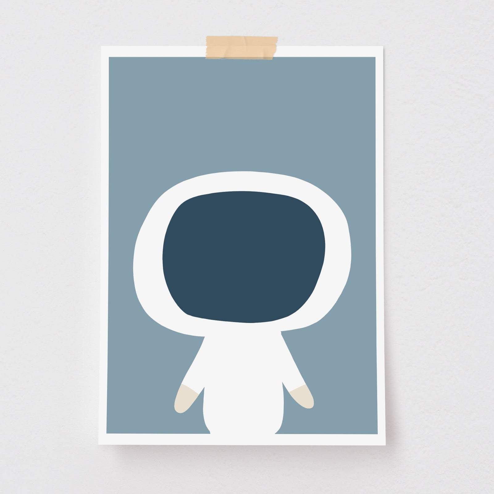 Pôster Decorativo Quero ser um Astronauta!