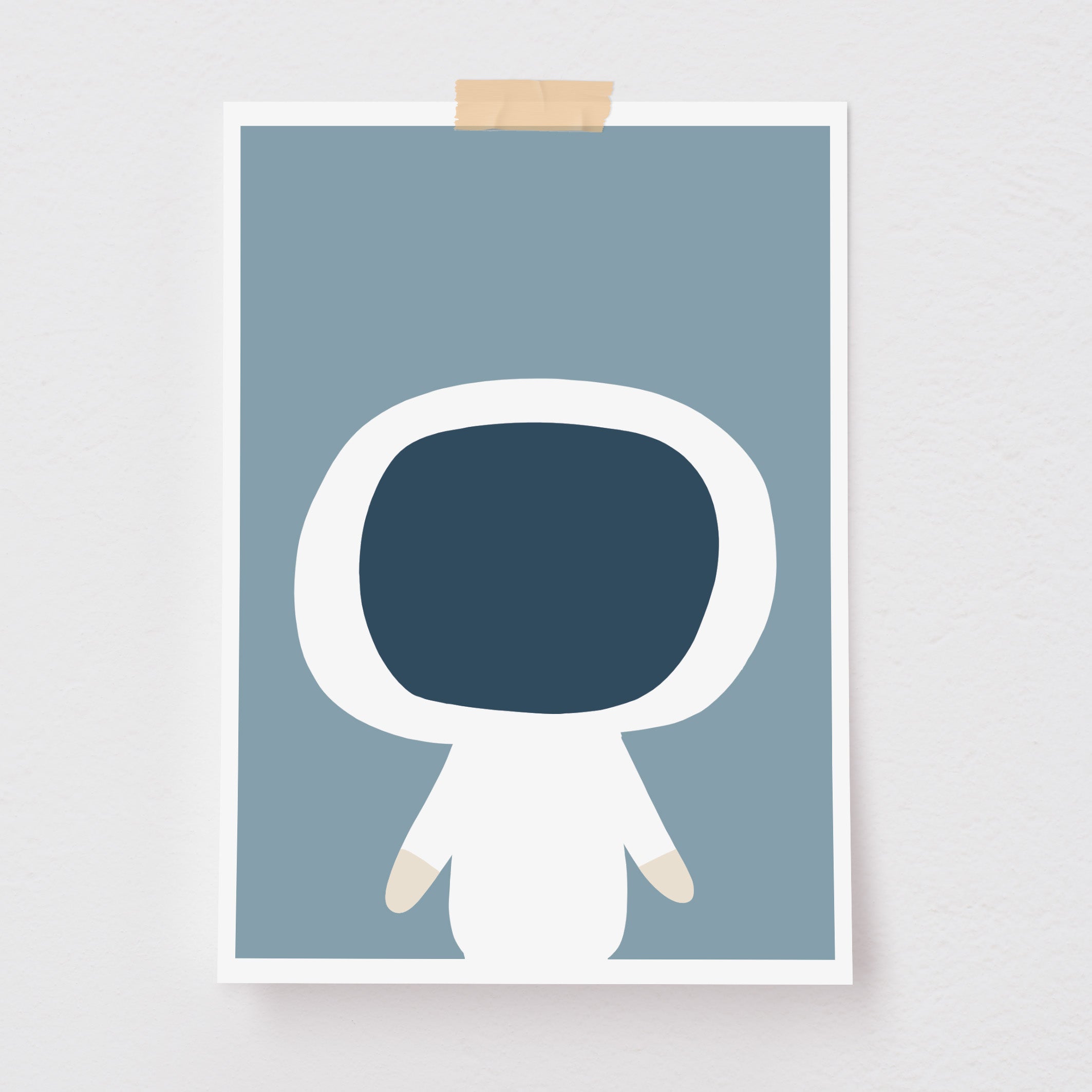 Pôster Decorativo Quero ser um Astronauta!