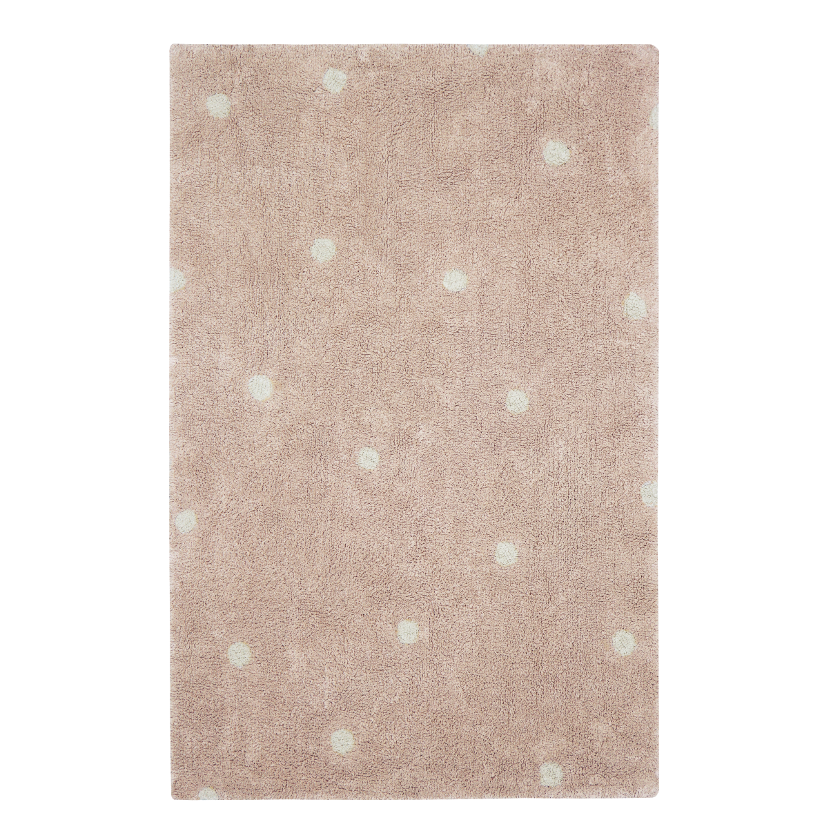 Tapete lavável Mini Dot  Rose 100 x150 cm