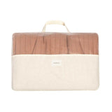 Capa tecido cadeira Cadeirinha de descanso 70 x 45 x 2 cm Sienna Brown