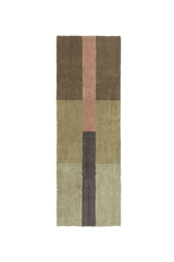 Tapete de Lã Lavável Lorena Canals Woolable® Manjericão, Musgo & Amêndoa 80 x 230 cm