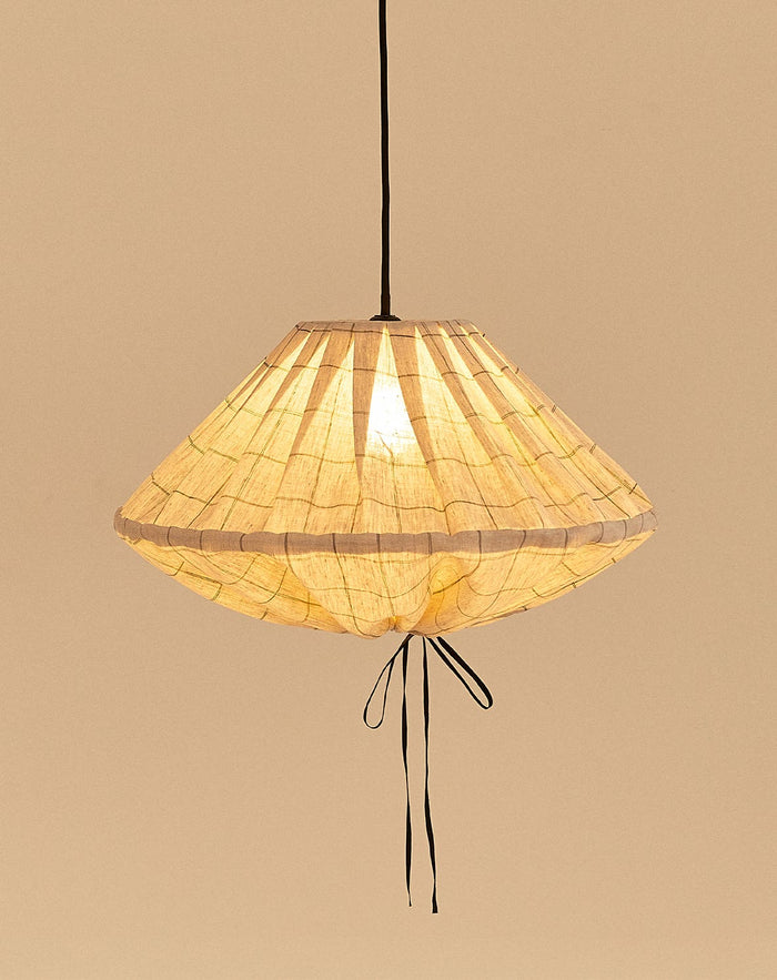 Lustre YUMI grid carvao 50 X 30 cm