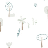 Papel de Parede Árvores Verde 2,80 x 0,45 m