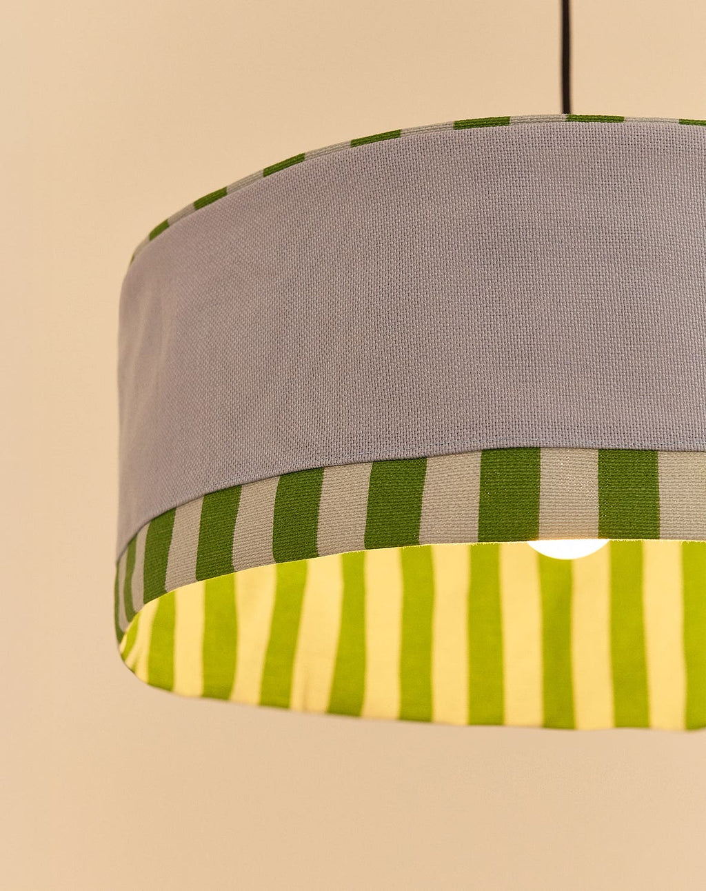 Lustre PAUL azul báltico 50 X 16 cm
