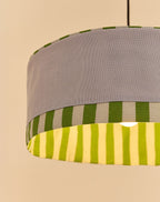 Lustre PAUL azul báltico 50 X 16 cm