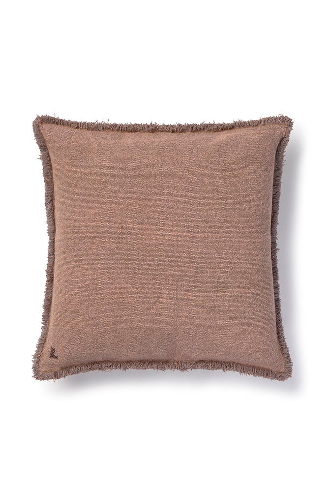 Almofada quadrada Lorena Canals Stonewashed Soil Brown - Marrom 45 x 45 cm