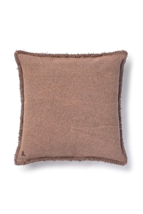 Almofada quadrada Lorena Canals Stonewashed Soil Brown - Marrom 45 x 45 cm