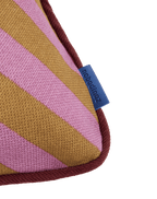 Almofada RAY listras pink e curry 70 x 25 cm
