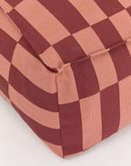 Puff VIBES long maroon tiles 70 x 105 x 57 cm