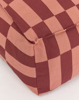 Puff VIBES long maroon tiles 70 x 105 x 57 cm