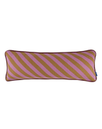 Almofada RAY listras pink e curry 70 x 25 cm