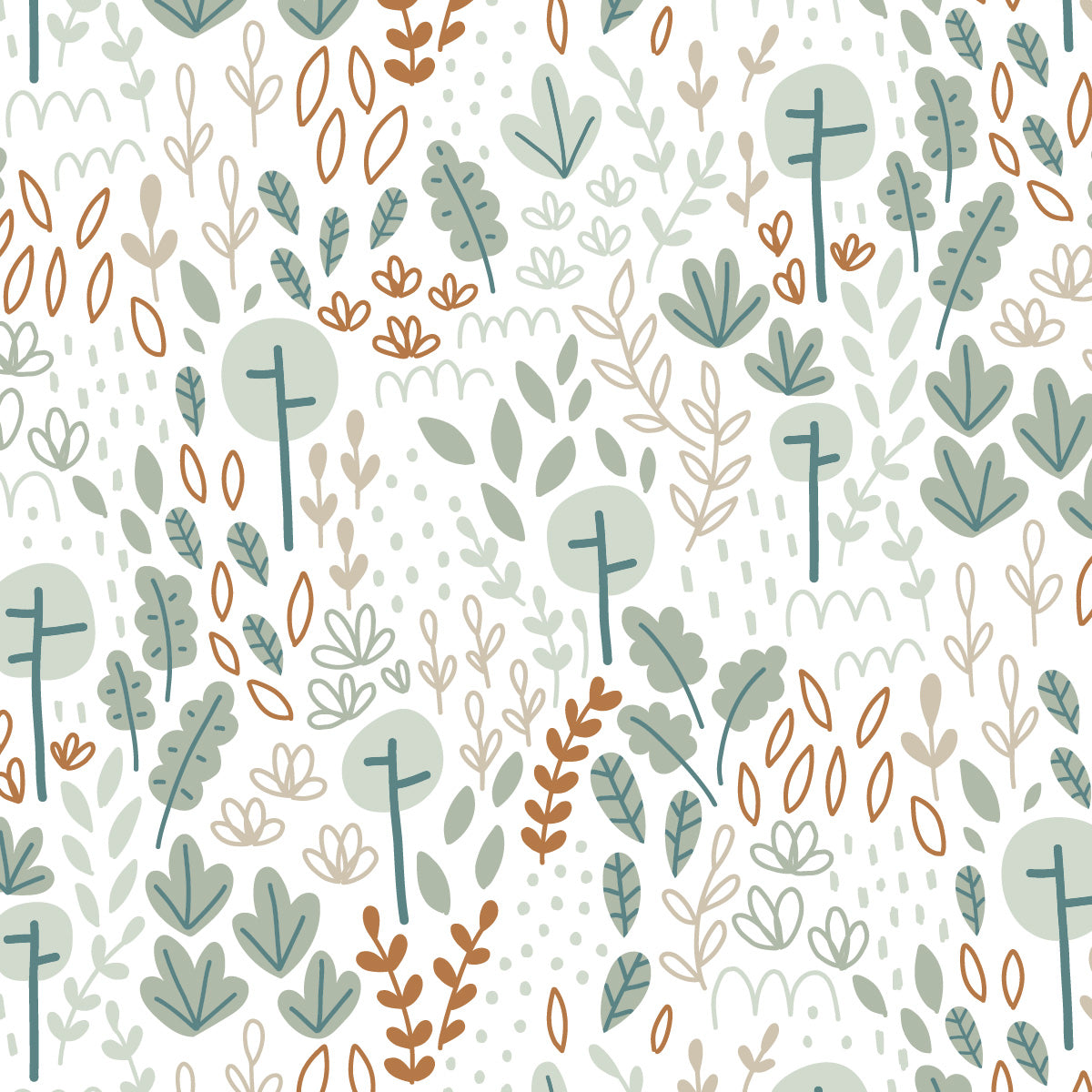 Papel de Parede Na Selva Verde 2,80 x 0,45 m