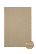 Tapete em Handloom Bege 170x240 cm