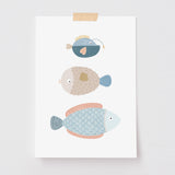 Pôster Decorativo Glub Glub