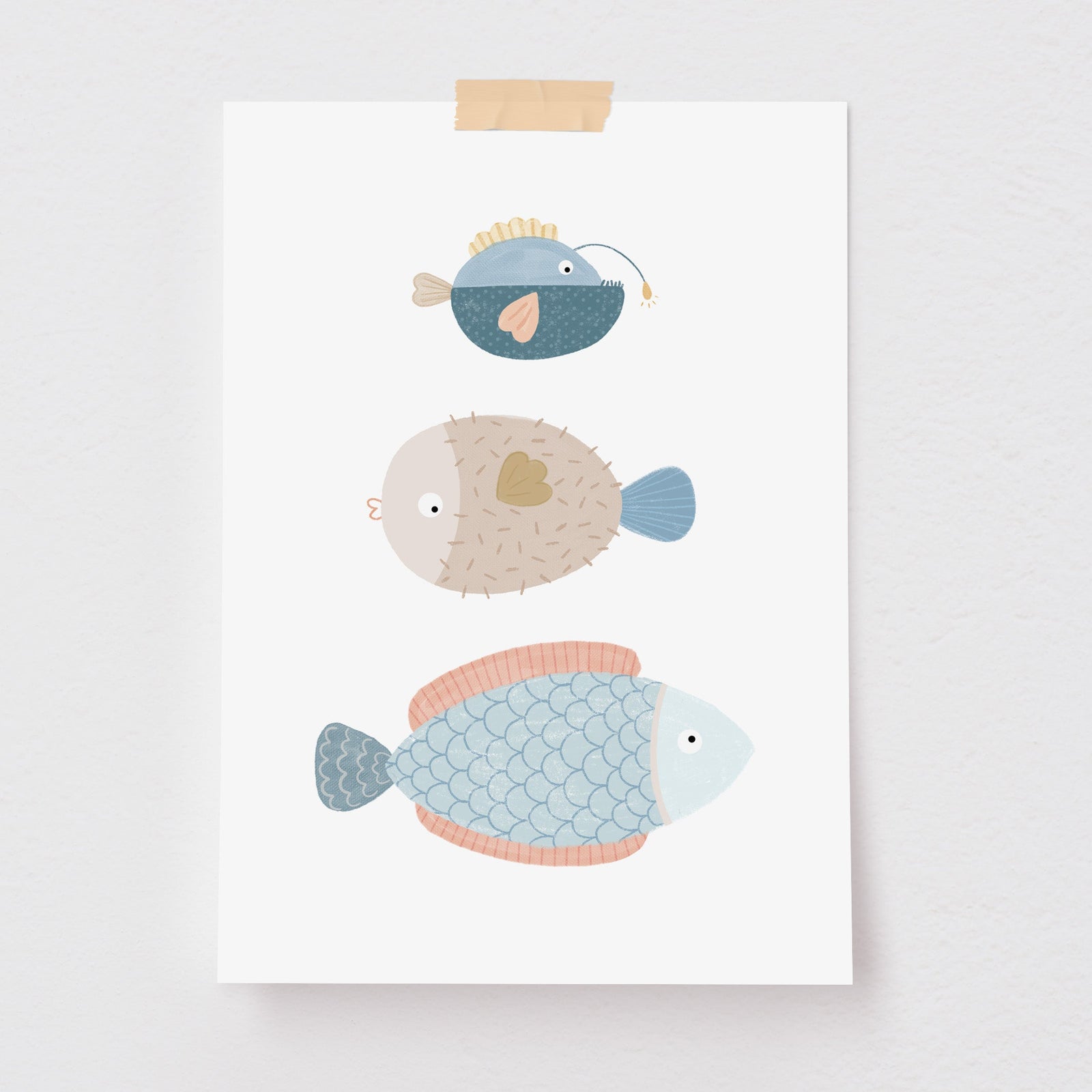 Pôster Decorativo Glub Glub