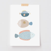 Pôster Decorativo Glub Glub