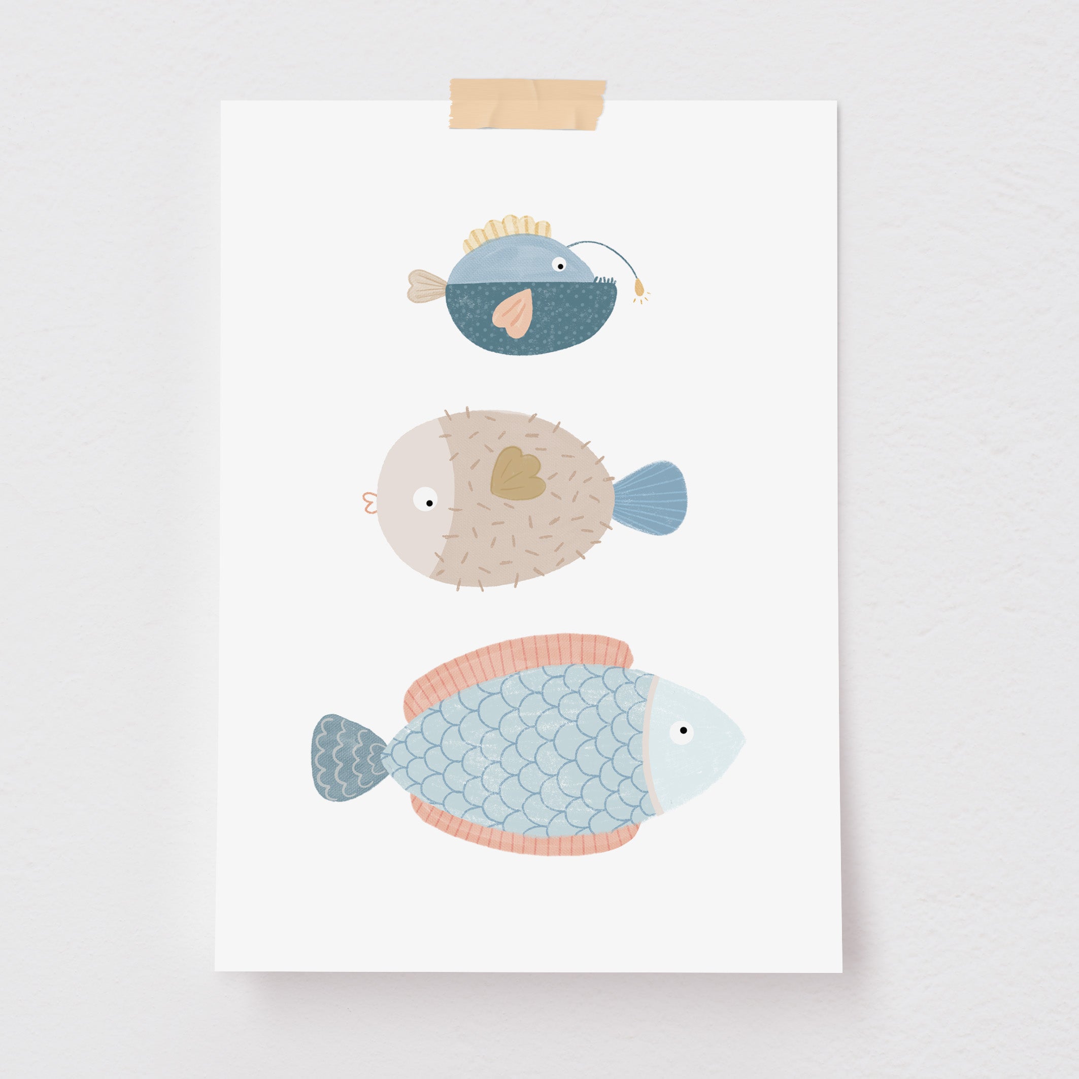 Pôster Decorativo Glub Glub