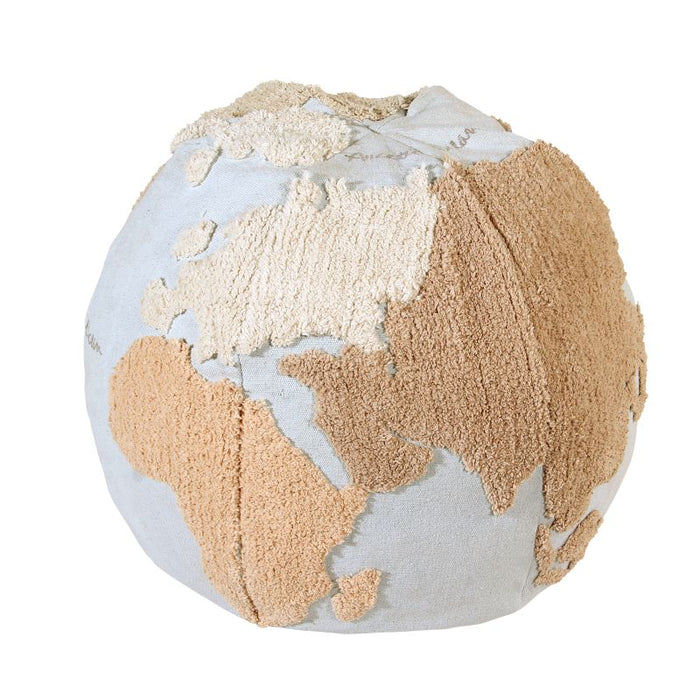 Puff Mapa Mundi 45 x 50 x 50 cm