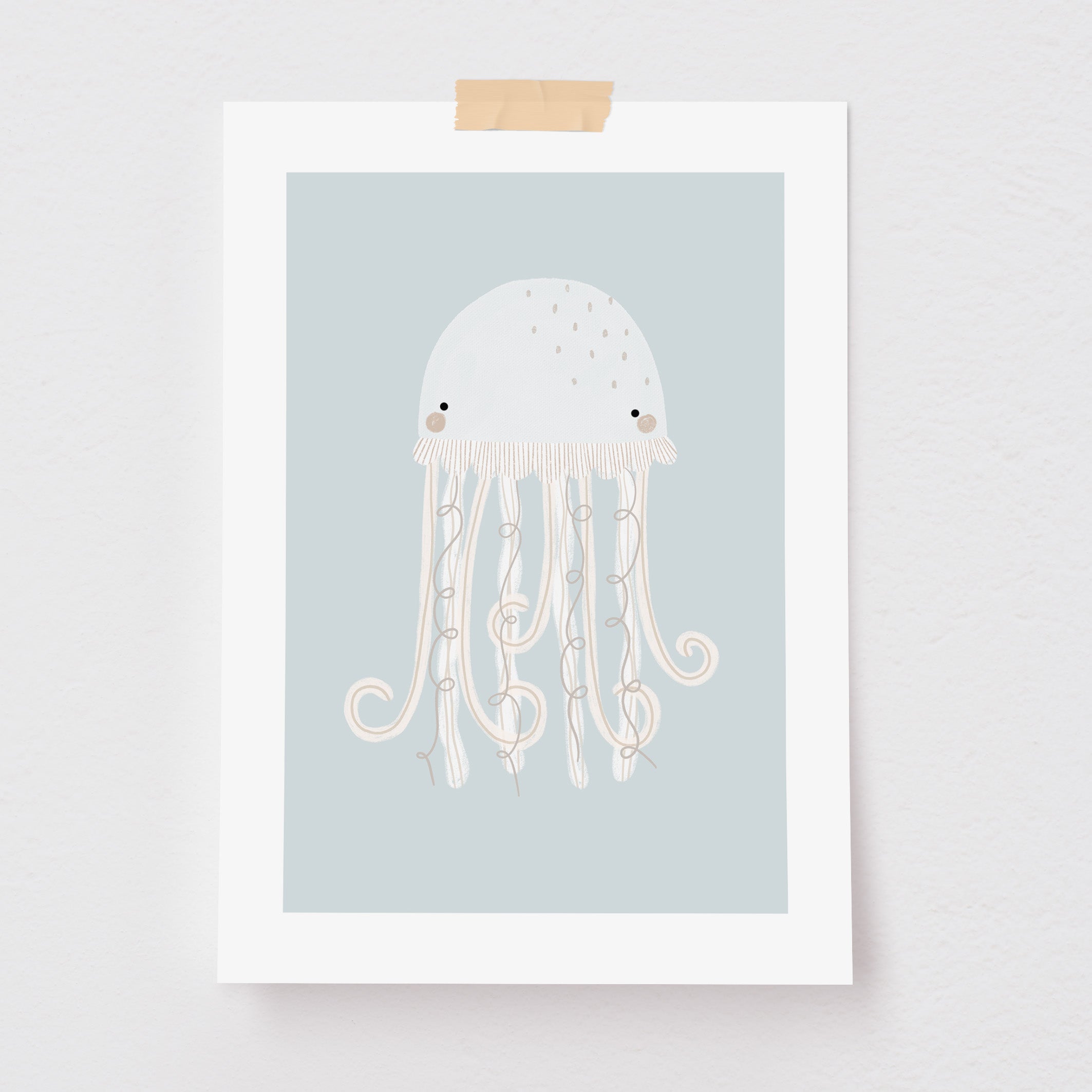 Pôster Decorativo Água-Viva