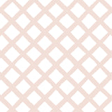 Papel de Parede Treliça Rosa  2,80 x 0,45 m