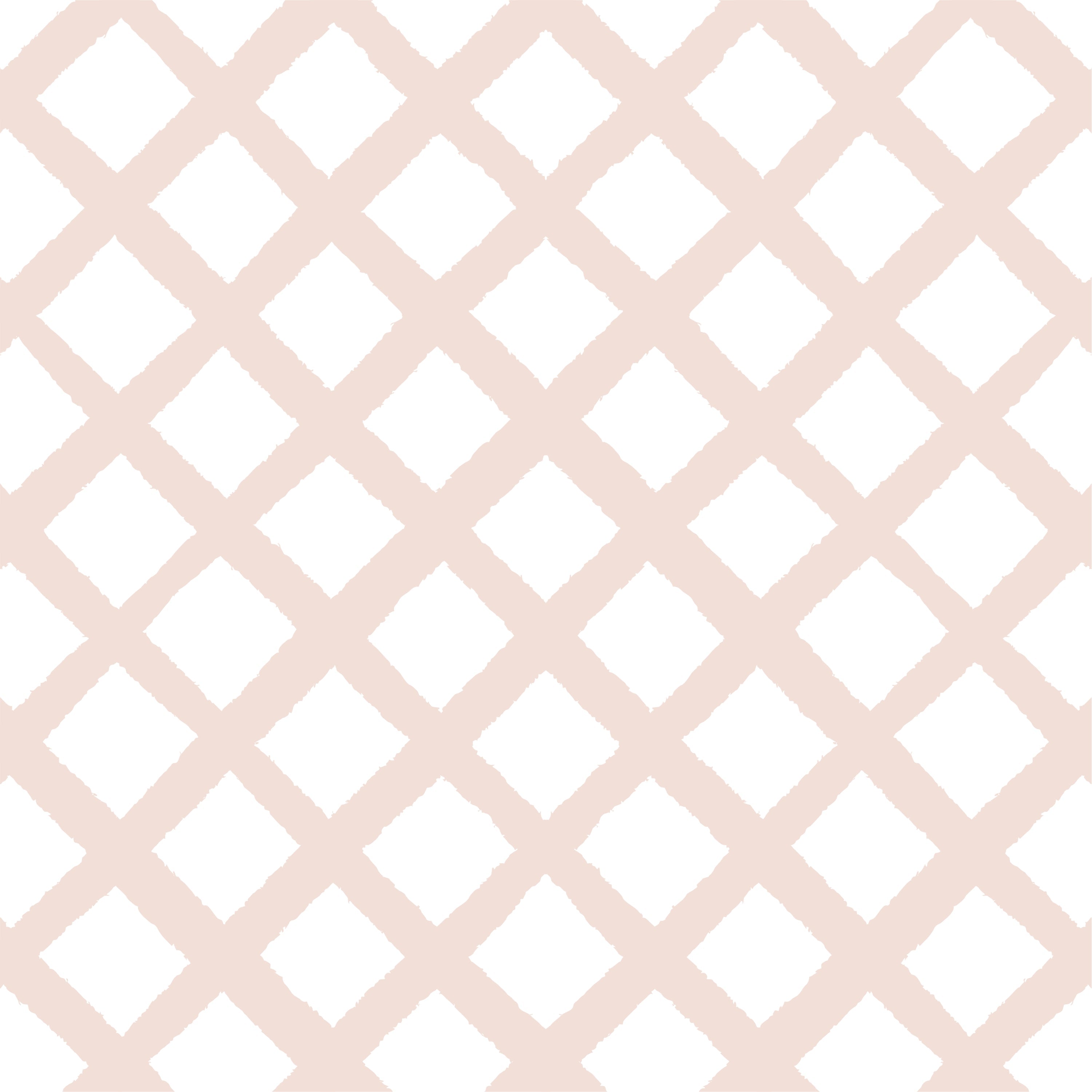 Papel de Parede Treliça Rosa  2,80 x 0,45 m