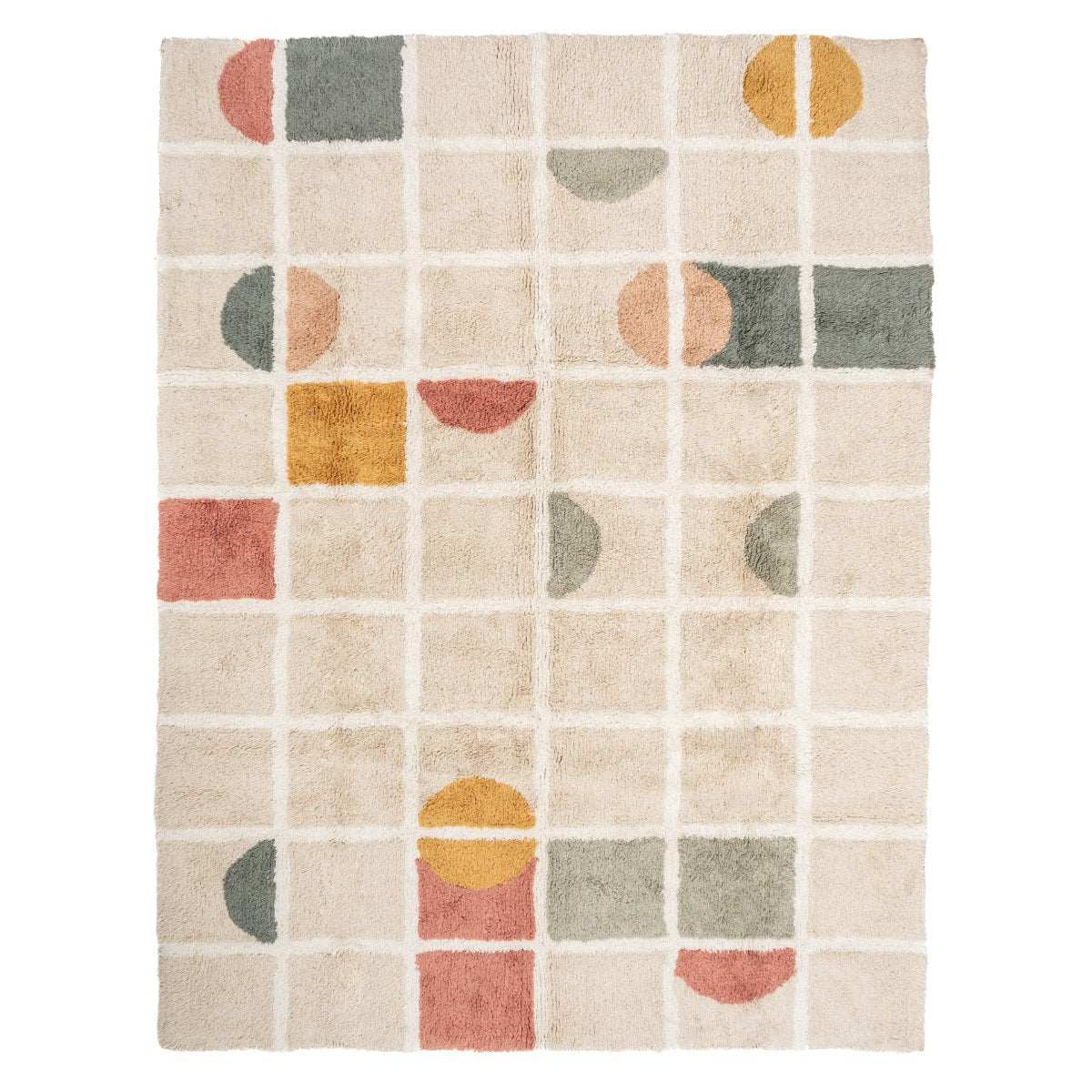 Tapete Lavável Ladrilho 160 x 120 cm