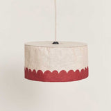 Lustre VIBES linho carmin 40 x 18 cm