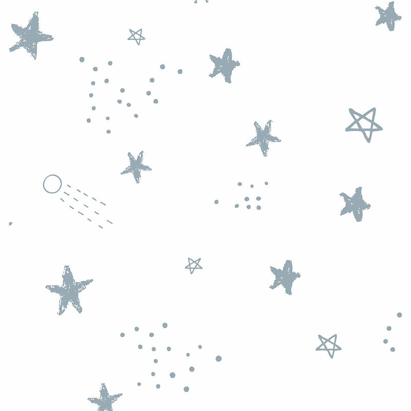 Papel de Parede Céu Estrelado Azul 2,80 x 0,45 m