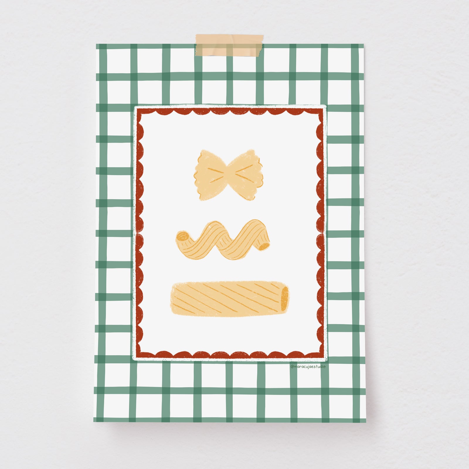 Pôster Decorativo Pasta Mamma Vanzetto