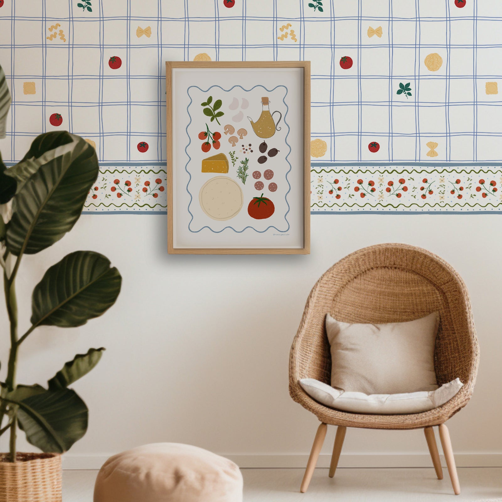 Pôster Decorativo Pizza Mamma Vanzetto