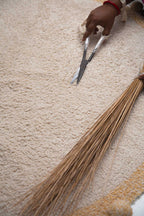Tapete Redondo Lavável Bubbly Honey Ø 120 cm