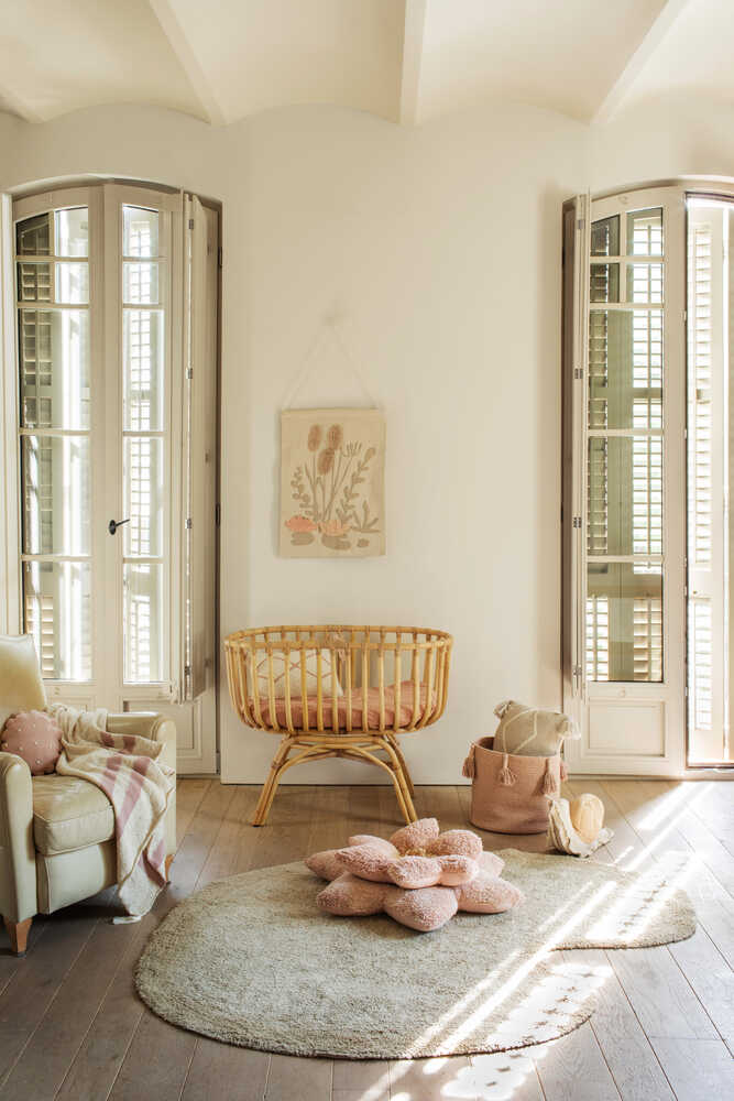 Tapete Lavável Puffy Lily 140 x 160 cm